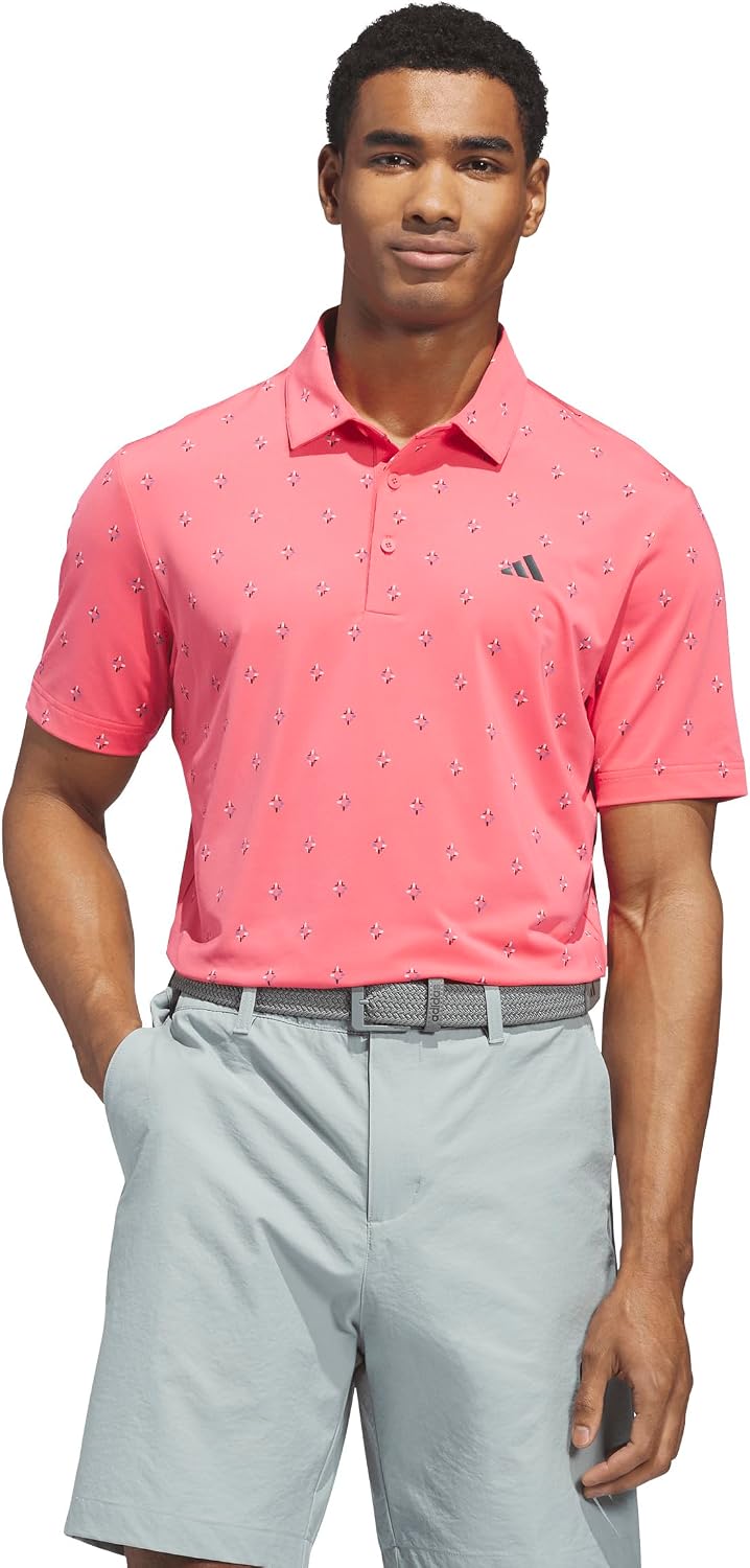 adidas Golf Ultimate365 Essence Print Climacool Polo Shirt