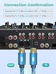 EMK 5-Pin DIN MIDI Cable Male to Male Midi Cables Compatible with MIDI Keyboard/Synthesizer/Guitar Multi Effects/Audio Interface/Audio Mixer/Audio Amplifier/External Sound Card (3.3Feet/1m)