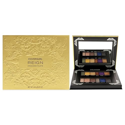 COVERGIRL Paleta de sombras de ojos Trunaked Paleta de polvo prensado, 6 onzas líquidas