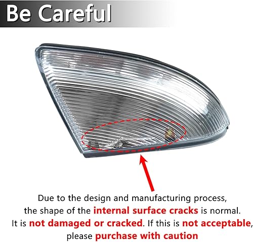 Miniatura 10 de Lámpara LED de señal de giro para espejo lateral, lámpara intermitente ahumada compatible con Dodge Ram 1500 2500 2010-2018, Ram 1500 Classic