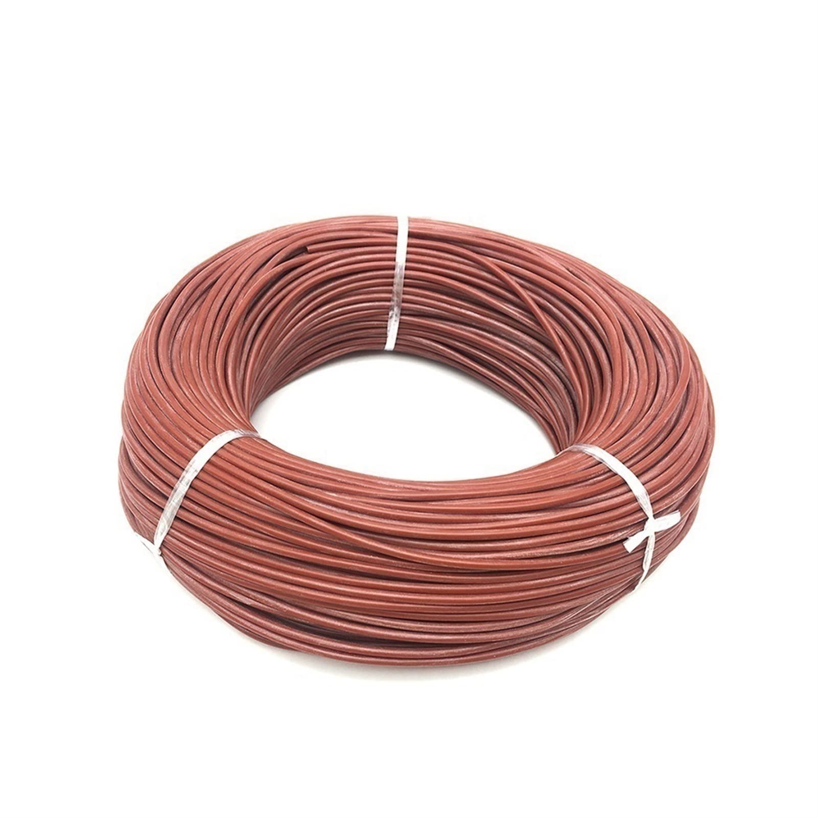 IBOWZ Elektrischer Draht, Fußbodenheizungskabel, 50 m, 12 K, 33 Ohm/m, Silikonkautschuk, Kohlefaser-Heizdraht, Erdungsdraht