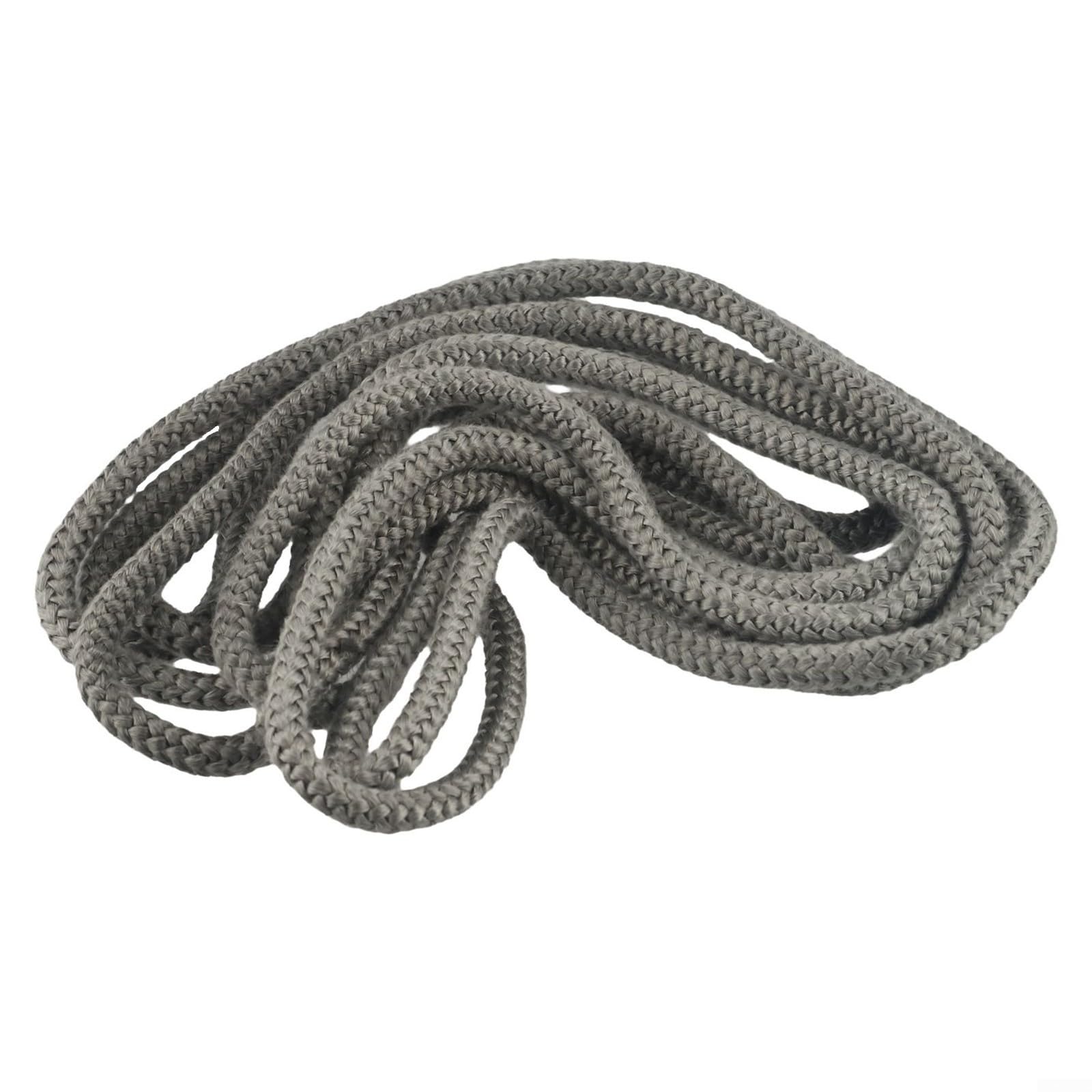 Corda per stufe/Wizard, Cavo for guarnizione della porta stufa in fibra di vetro nero, dimensioni multiple(8mm*4m)
