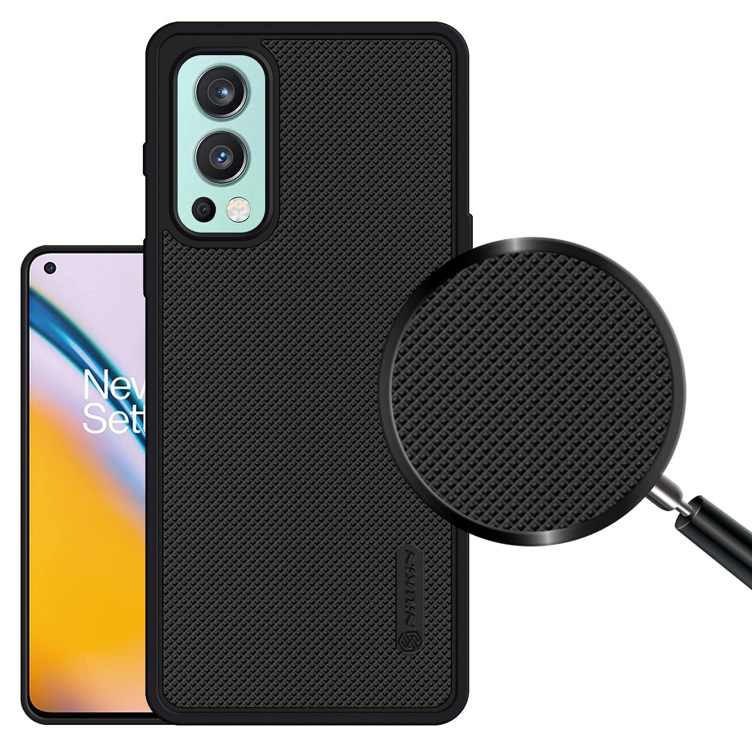 VIDO Super Frosted Raised Camera Protect Soft Back Case Cover for OnePlus Nord 2