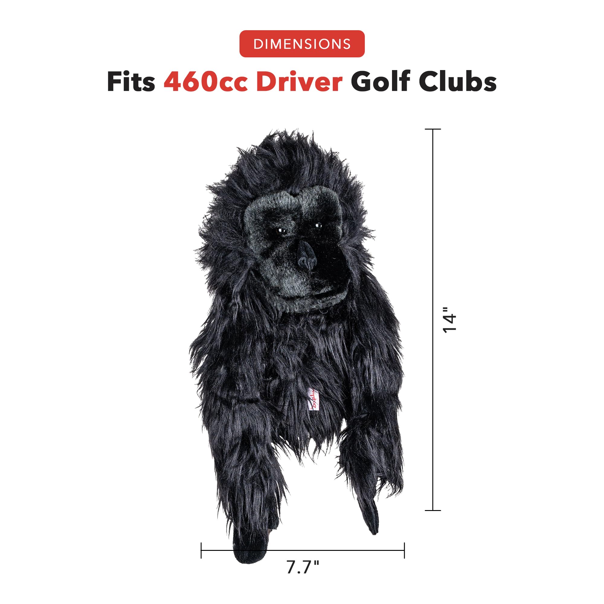 Tier-Headcover Gorilla