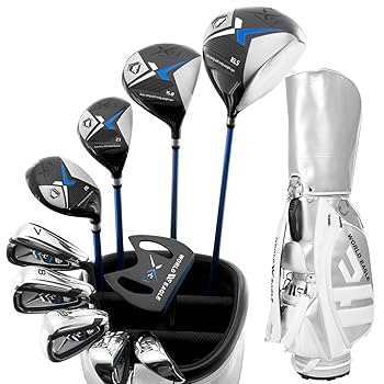 Amazon.co.jp: WORLD EAGLE X-03 メンズ ゴルフ クラブセット 右