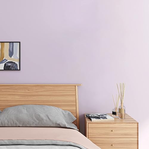 Miniatura 5 de VaryPaper Papel de Contacto Morado Claro para Gabinetes y Paredes, Removible, Impermeable, Papel Tapiz Morado para Despegar y Pegar 15.7''x78.7''