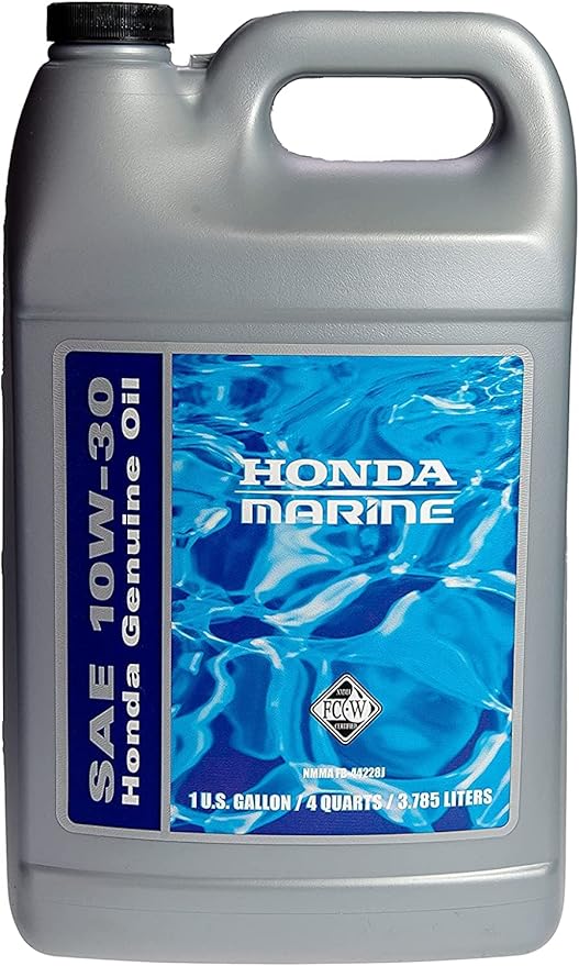 Amazon.co.jp ホンダ・Marine 10 W30オイル 1ガロン 車＆バイク