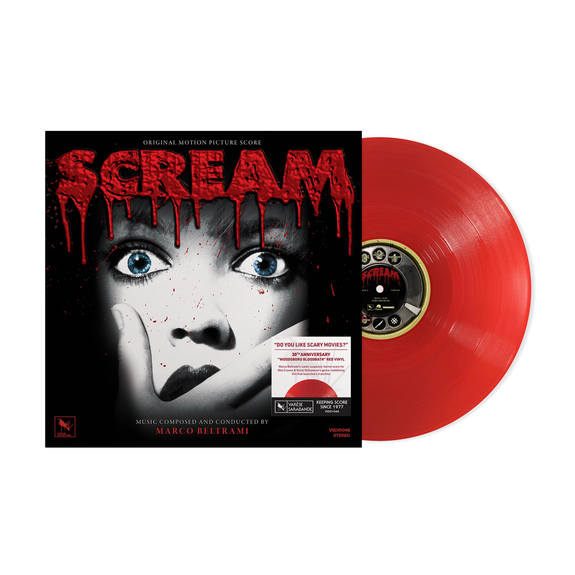 Scream   30th Anniversary Edition   (Red Vinyl) (Vinyl)