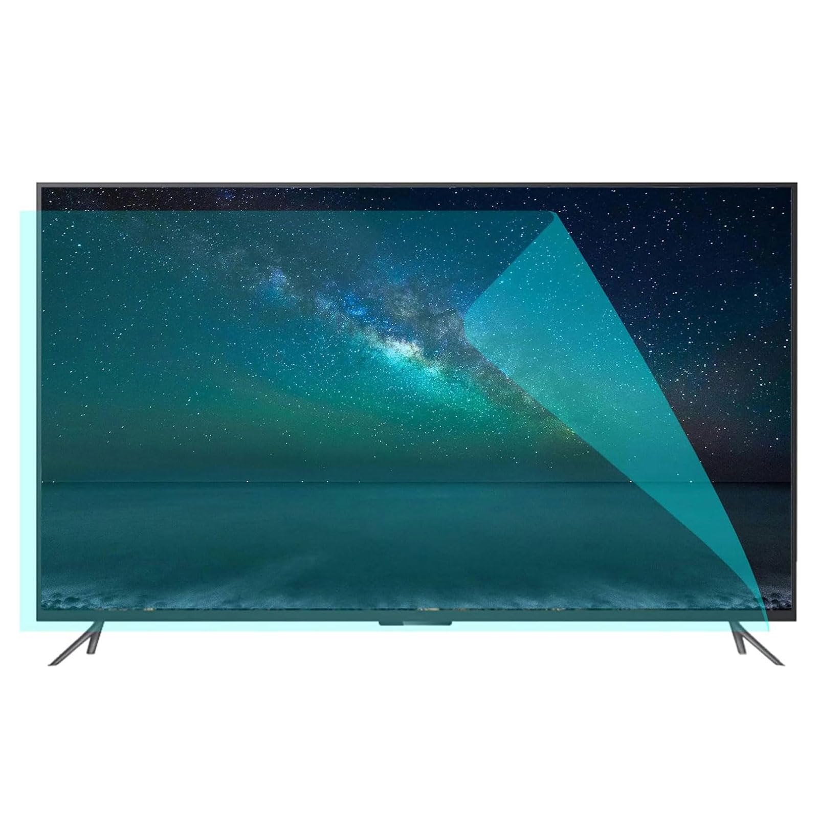 Protector Pantalla Antirreflejo para TV de 55" 65" 70" 75", Acabado Mate Que Reduce Reflejos Y Fatiga Ocular, Pantallas De TV Interiores Y Exteriores,75in1645x930mm