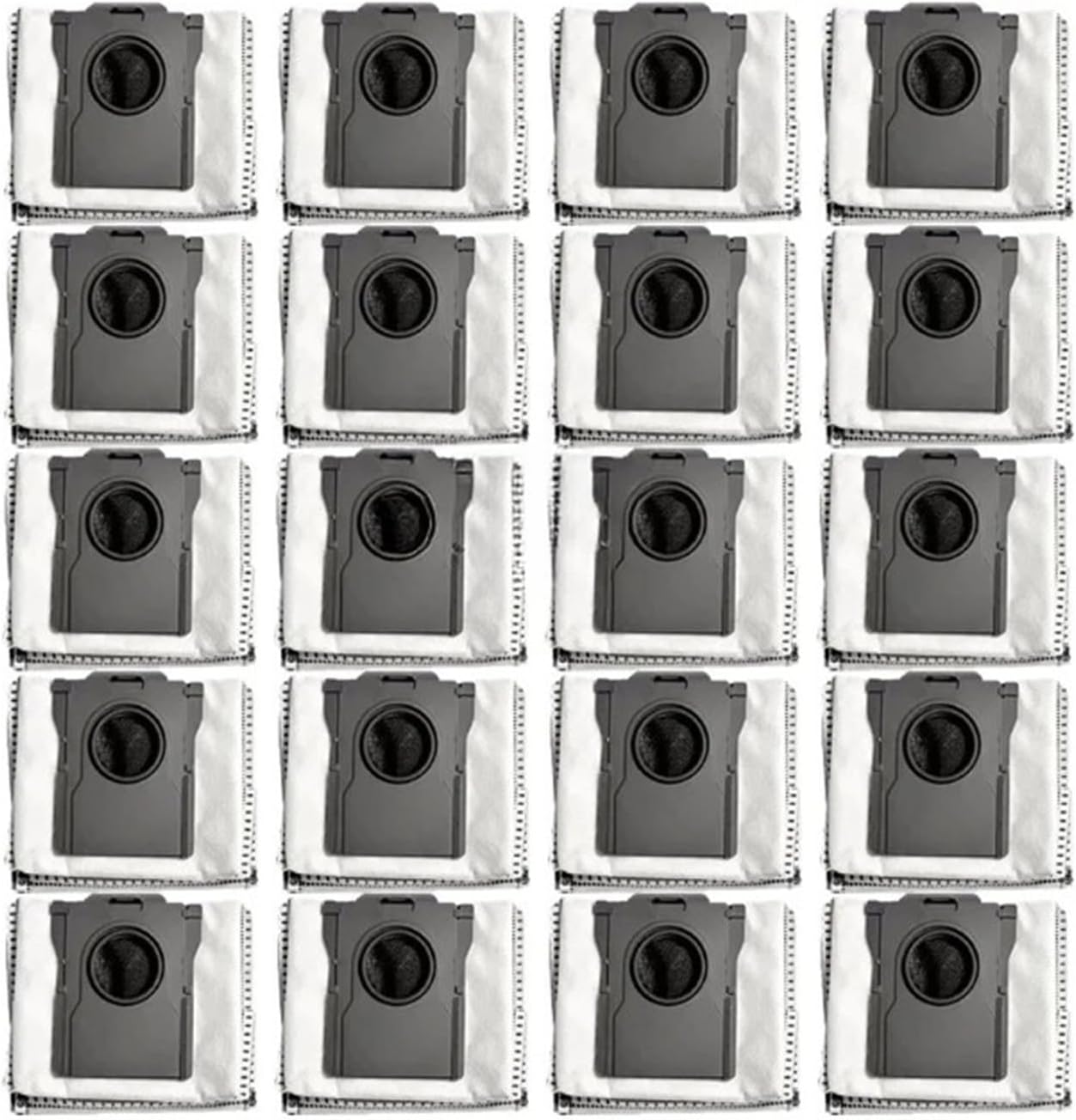 Compatible for Dreame X40 Ultra/X30 Ultra/L10s Pro Vacuum Cleaner Parts Activated Carbon Dust Bag Mop Cloth Accessories(U)