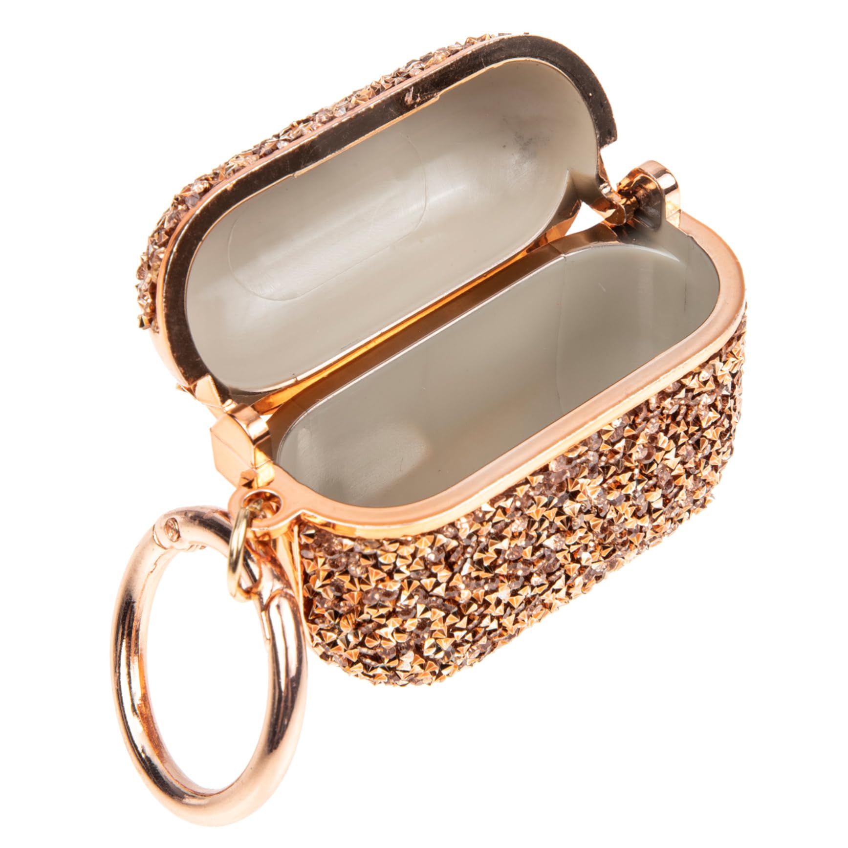 HEMOTON 4piezas Funda De Auriculares De Moda Rhinestones Protector De TPU Compatible Accesorio Elegante y Resistente Diseño y Estuche Protector para Auriculares Inalámbricos