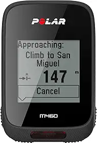Polar Ciclo Computador com GPS M460 Preto - Acessório para Wearable