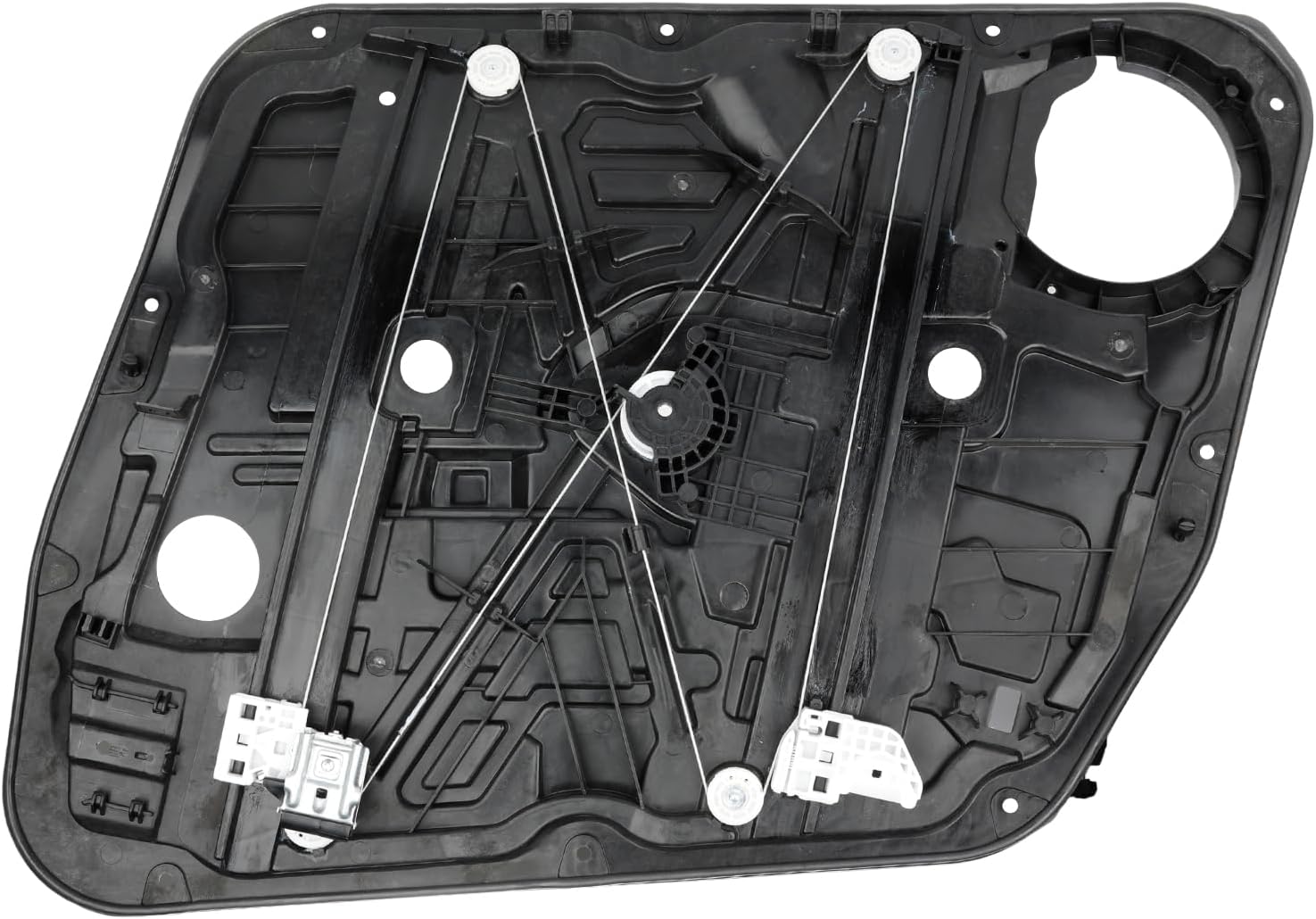 Front Left Driver Side Power Window Regulator with Panel Without Motor Compatible with Kia Sportage 2017 2018 2019 2020 2021 Replacement for 82471-D9010