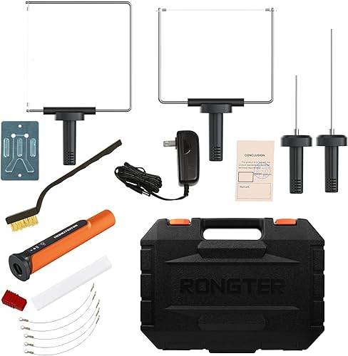 Miniatura 7 de Kit de cortador de espuma eléctrica de alambre caliente 4 en 1, herramienta de corte de espuma de poliestireno de 15 W6 V con funda, kit de