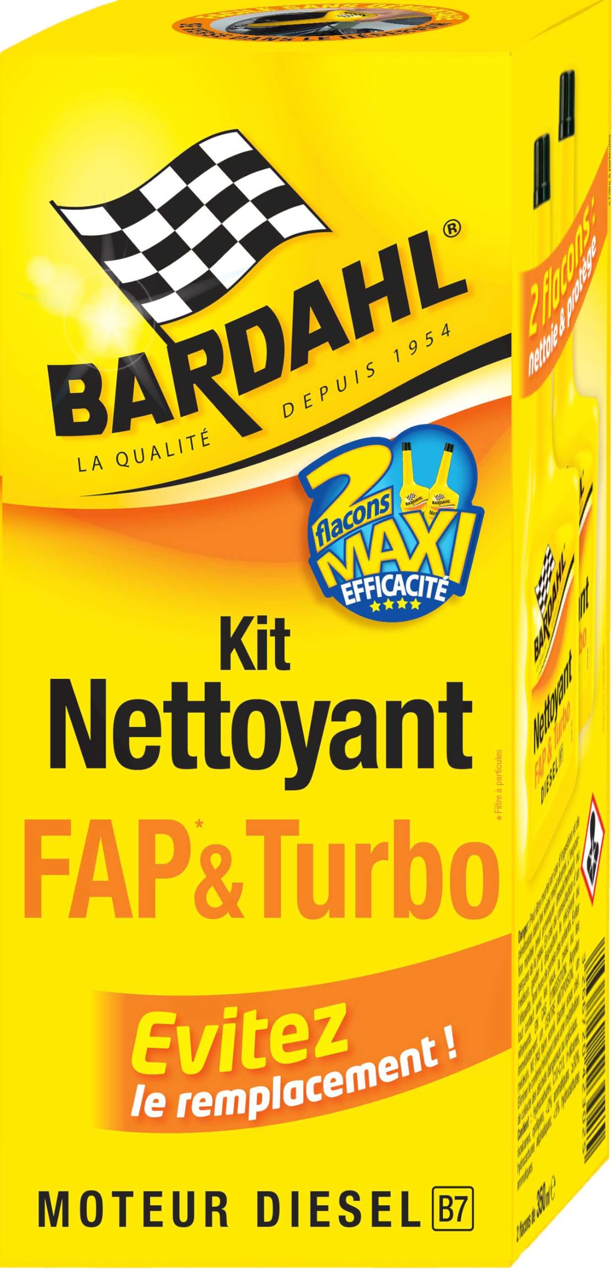 Kit nettoyant FAP et Turbo BARDAHL 2x350ml