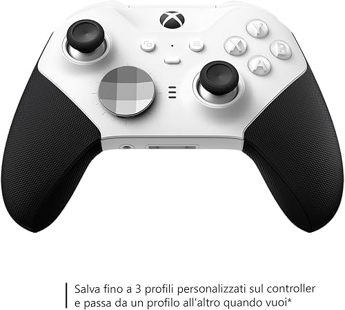 Xbox Elite Bluetooth Wireless Controller Series 2 - Core Edition (White) For PC, Series X|S, One, Windows 10, Mobile - 4