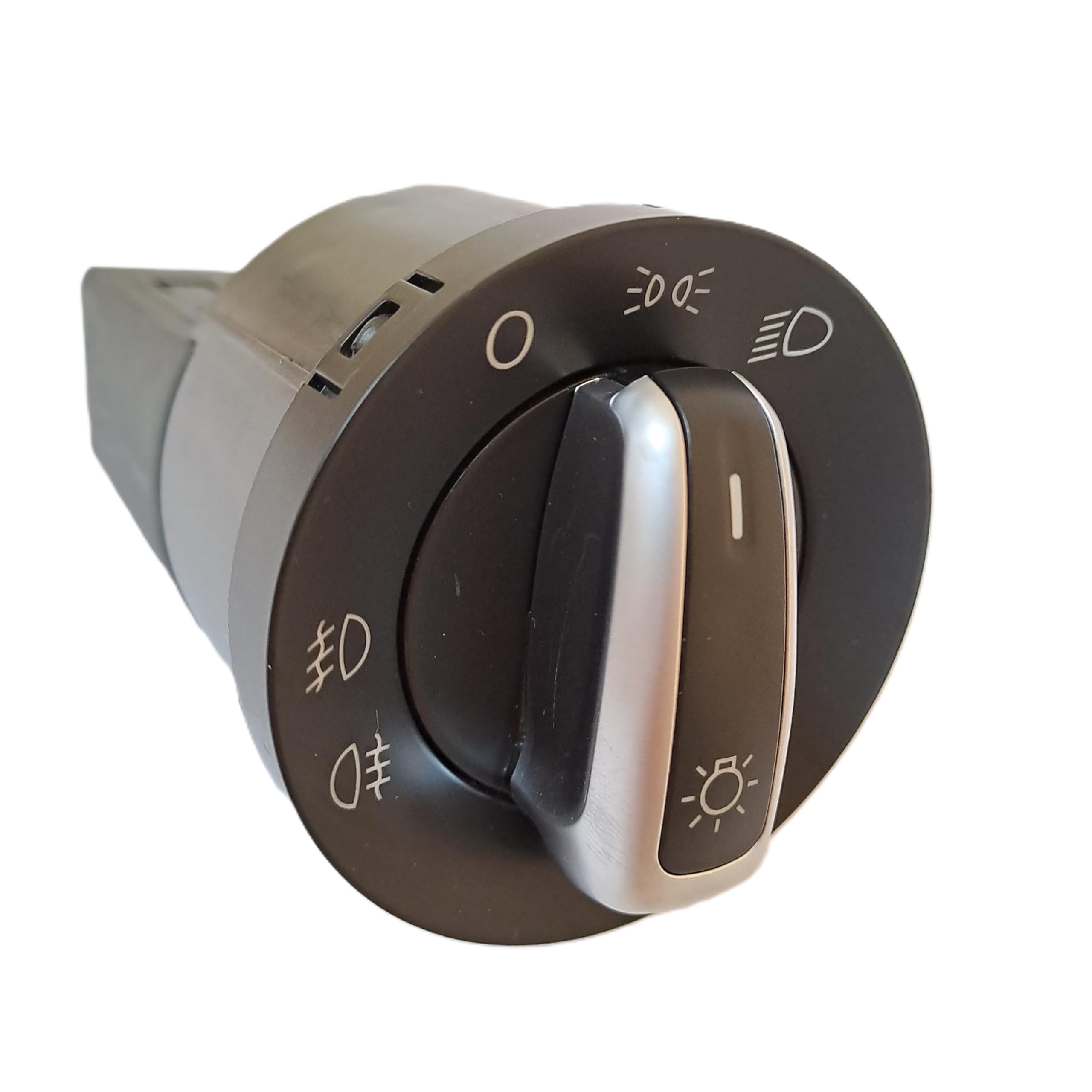 Mando luces cromado MK4 Interruptor encendido control faros Aluminio antiniebla