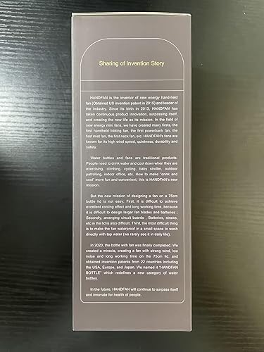 Miniatura 11 de HandFan Botella de agua para niños con ventilador, botellas de agua deportivas de acero inoxidable con pajillaasa, jarra de agua inoxidable al vacío