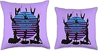 Vista 3 de Kitesurf Gifts and Surf Lover Tees by taiche Kitesurfers Be Up with The Boards Retro Style 4 - Almohada de 16 x 16 pulgadas, multicolor
