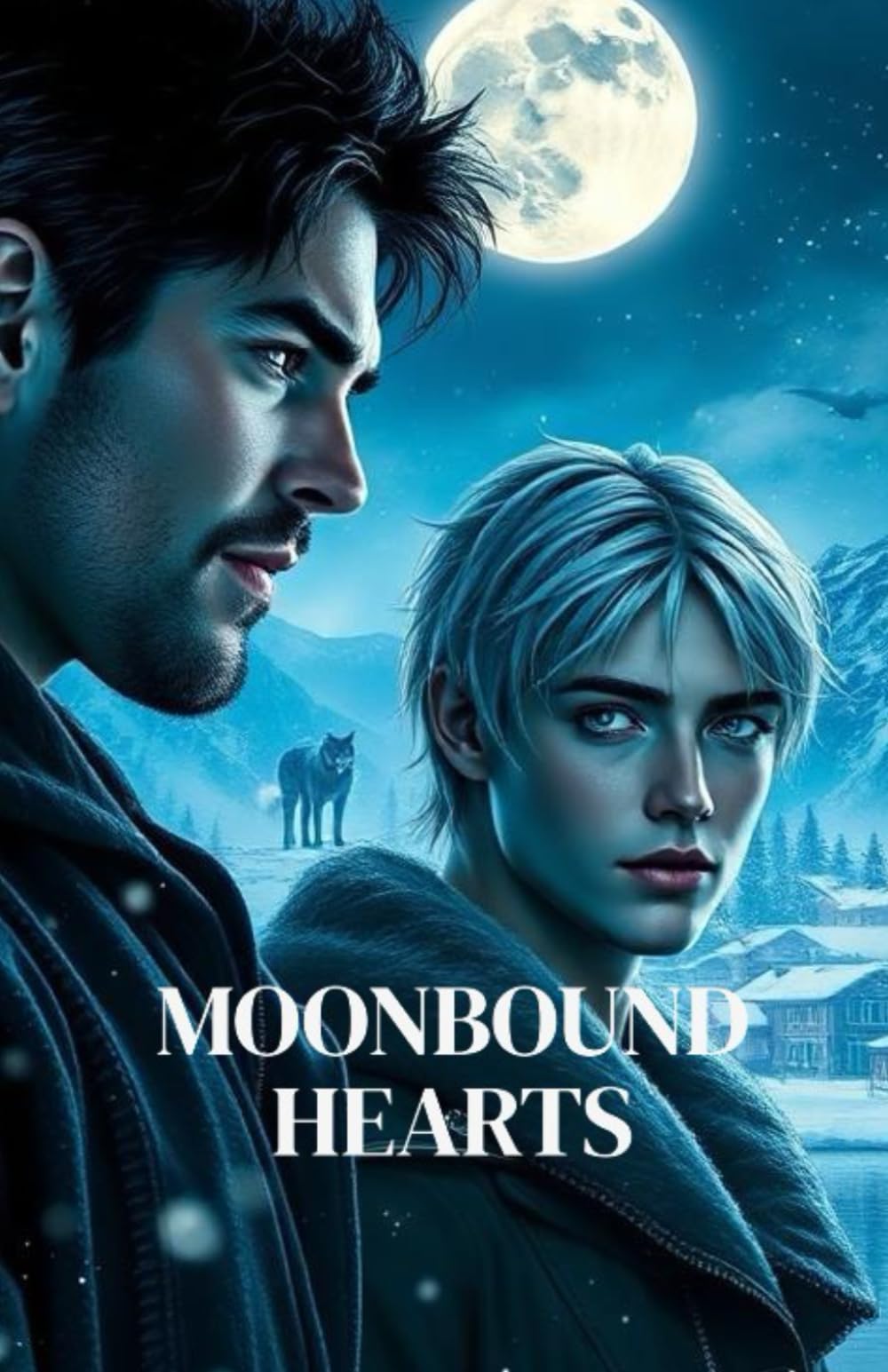MOONBOUND HEARTS: An MM Werewolf Paranormal Romance of Fated Mates, Second Chances, and Small-Town Pack Love (Bound by Moon and Blood - MM Paranormal Shifter & Omegaverse Romance)