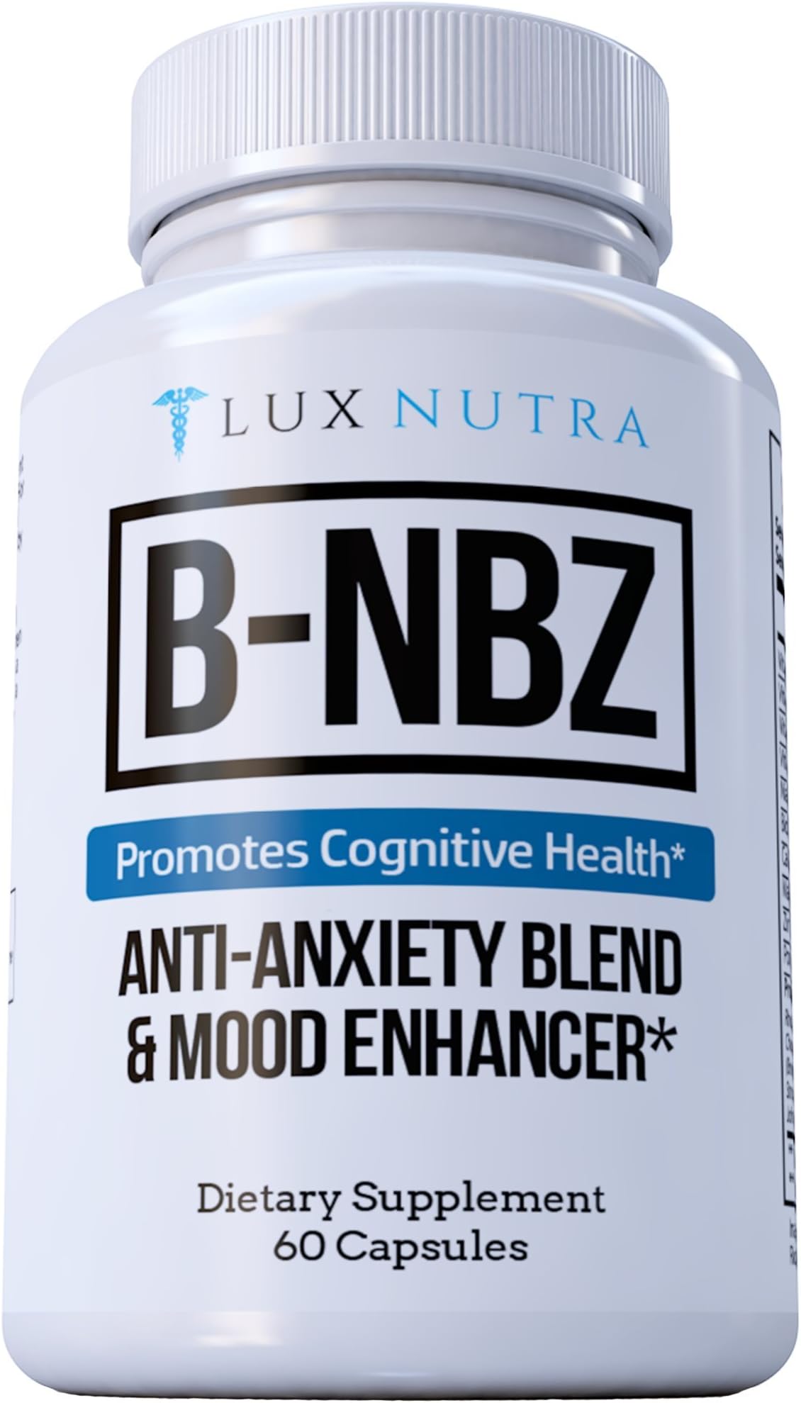 B-NBZ ANTI-ANXIETY BLEND AND MOOD ENHANCER - Anxiety Supplement & Panic Attack Relief - Amazing Anxiety Natural Supplements & Panic Attack Herb - B Vitamins, Niacin, Biotin, Zinc, 5HTP #1 Anxiety 2018