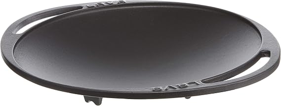 Lava Casting Roasting Pan with Metal Handle, 28cm, Black