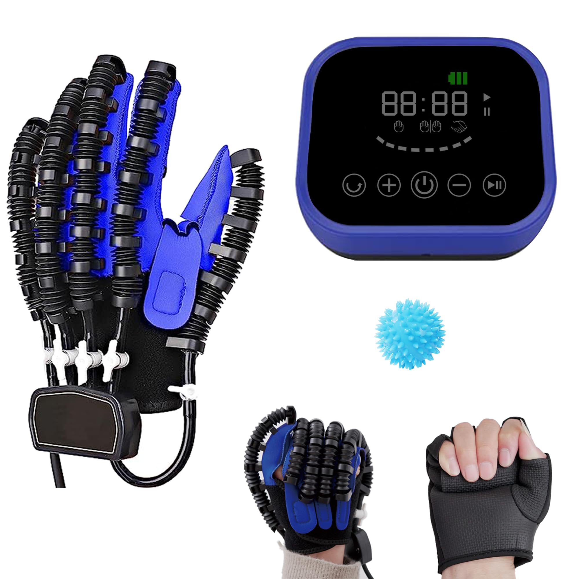 Rehabilitationsroboterhandschuhe,Handrehabilitationsgeräte,Handtrainer für Schlaganfallpatienten,Roboter-Rehabilitationshandschuhe,für die Genesung von Schlaganfallpatienten
