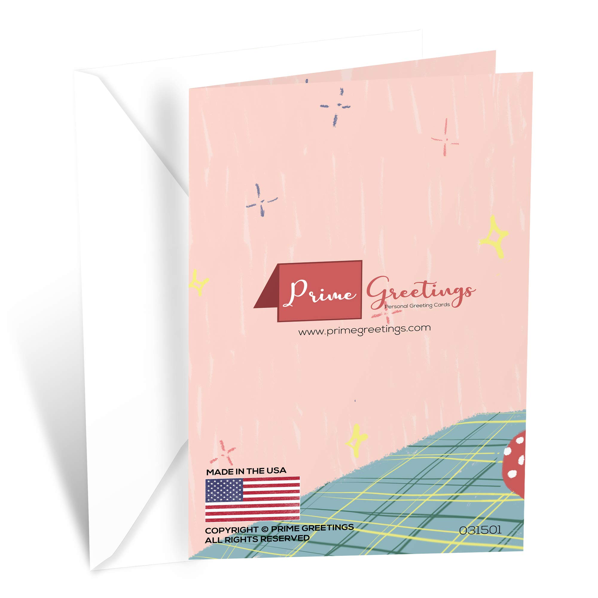 Prime Greetings Jubiläumskarte – Für Sohn & Schwiegertochter (mit Umschlag)