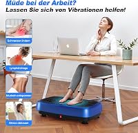 EvoSpark Vibrációs Tréner Dupla Motor 200kg Terhelhetőség Otthoni Edzéshez 5