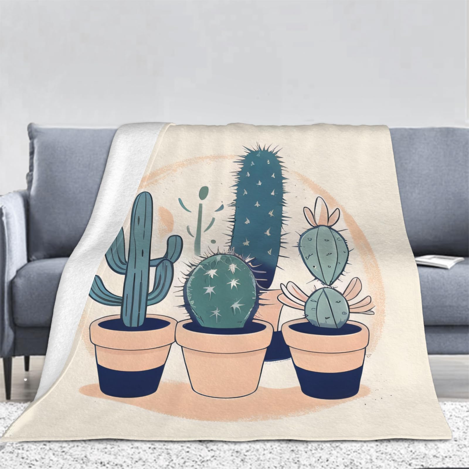 3D Kaktus Gedruckt Kuscheldecke Flauschig Flanell Eingetopfter Kaktus Decken  Wohndecke Flanelldecke Sofadecke Couchdecke Geschenke fr Kinder  Erwachsener Decke 130x150cm : Amazon.de: Baby