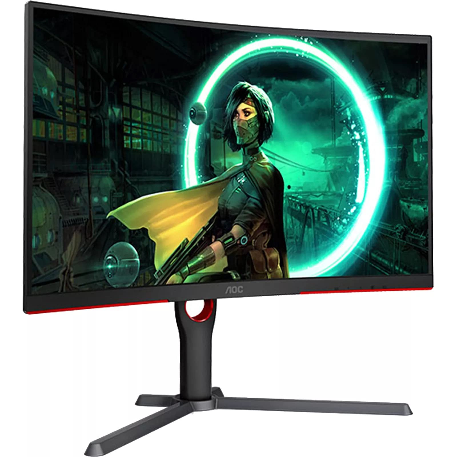 AOC Gaming C27G3-27 Inch FHD Curved Gaming Monitor, 165Hz, 1ms