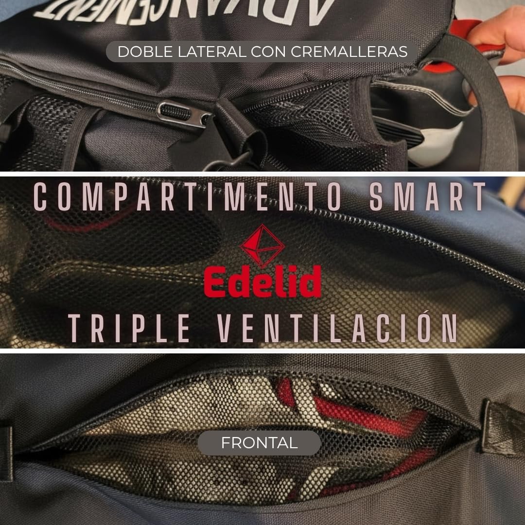 Advancement - mochila hyrox con zapatillero, mochila Deporte, Alta Resistencia, Compartimento Smart, bolsa Gimansio unisex mujer y hombre, versátil para crossfit, gym, padel, futbol, Basquet... - 5