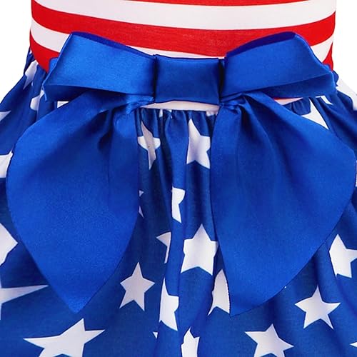 Miniatura 52 de PUPTECK Vestido de Navidad para perro, disfraz de cachorro, ropa para perros pequeños con falda de lazo, pijama Rojo (Navidad)