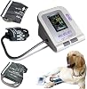 Pet Blood Pressure Monitor, Digital Veterinary Equipment with 3 Cuffs, 3 Mode Electronic Sphygmomanometer, DogCatElephants Care Use, for Veterinary Clinics and Farms