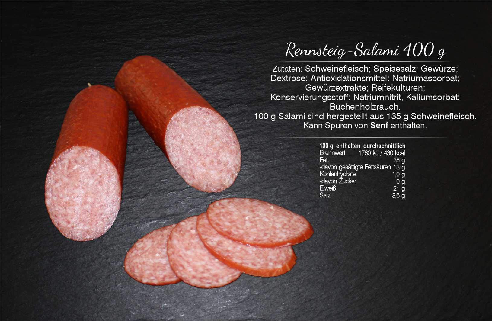 Wurstpaket I Wurst aus dem Thüringer Wald I Leberwurst I Salami I Kochsalami