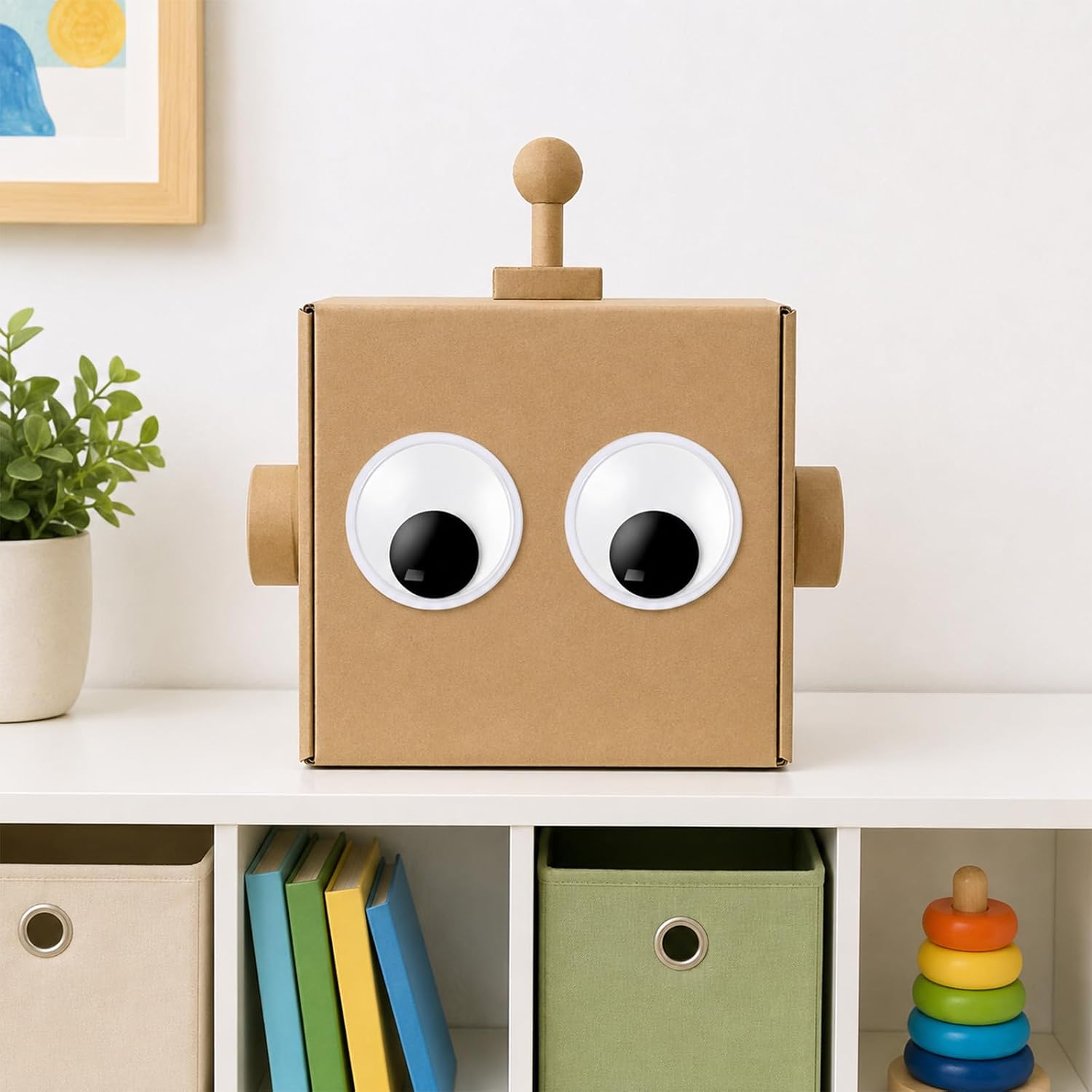 6 Inches Googly Eyes Self Adhesive, Novelty Wiggle Googly Eyes