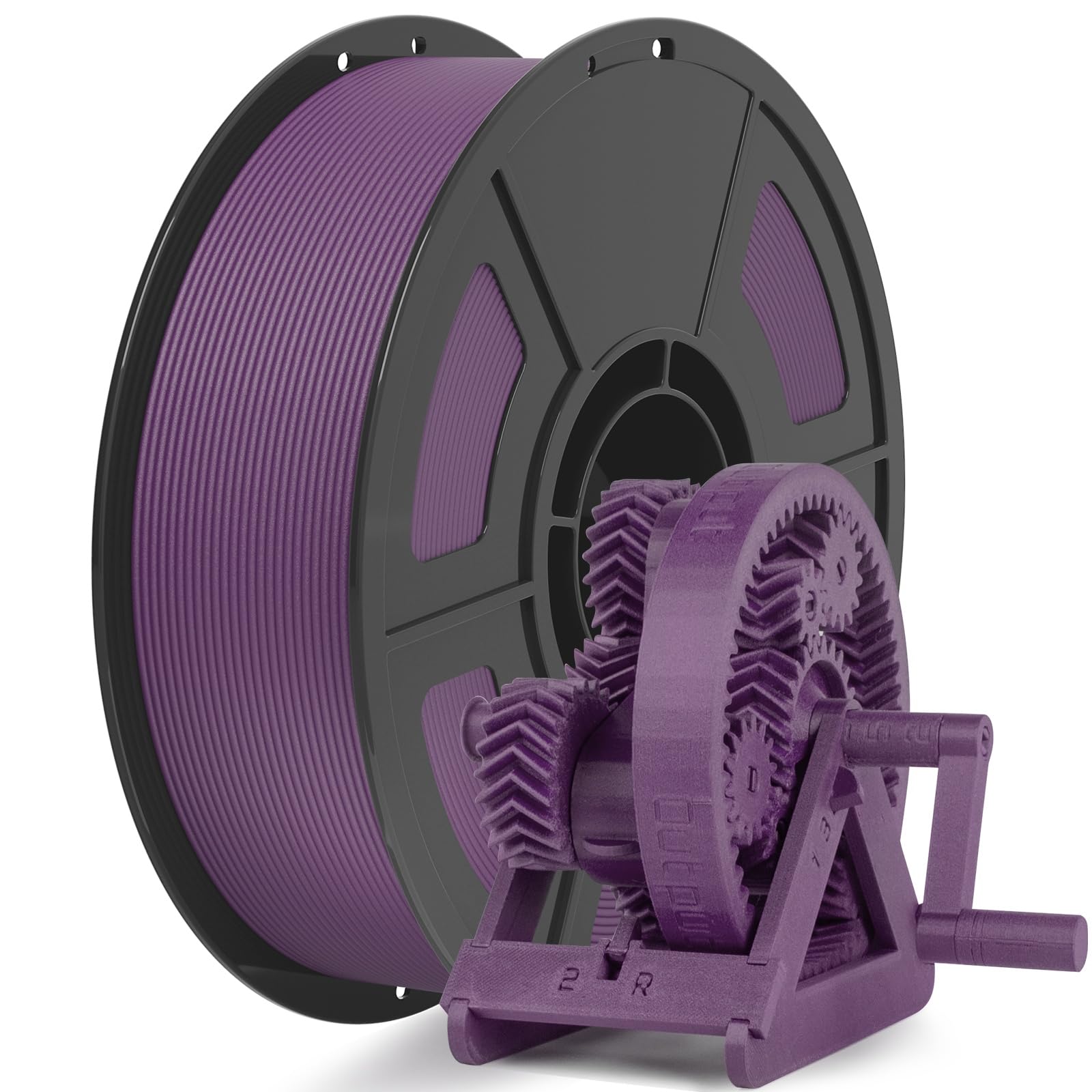 IEMAI Carbon Fiber PETG Filament 1.75mm Matte Purple 1KG, PETG-CF 3D Printer Filament with Dimensional Stability & Low Warpage, High Rigidity, Heat