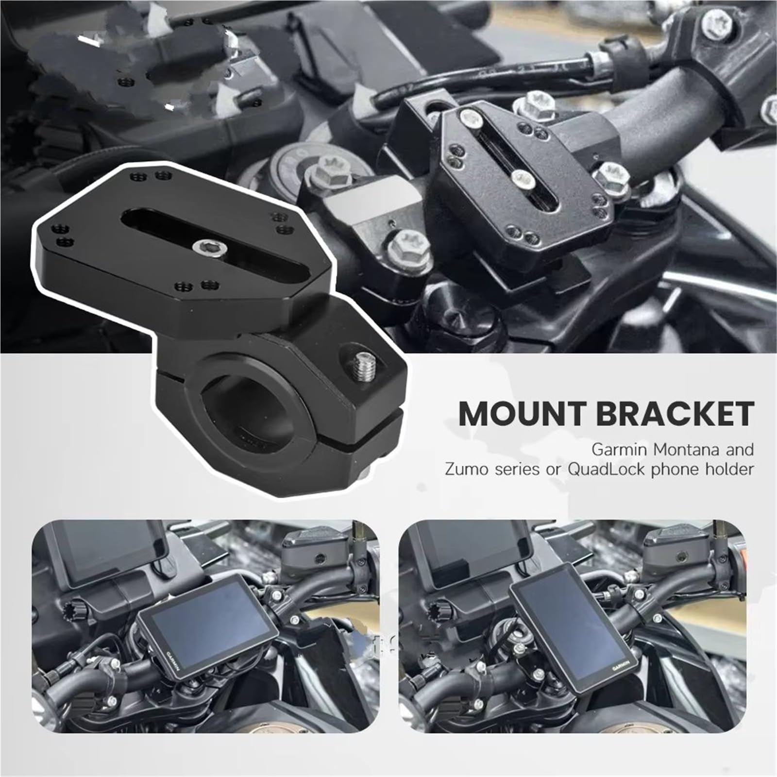 Supporto Navigatore Moto Per BMW Per R1300GS Per Adventure Per R1300GS Moto ADV 22mm 28mm 32mm Staffa Montaggio Manubrio GPS Navigazione
