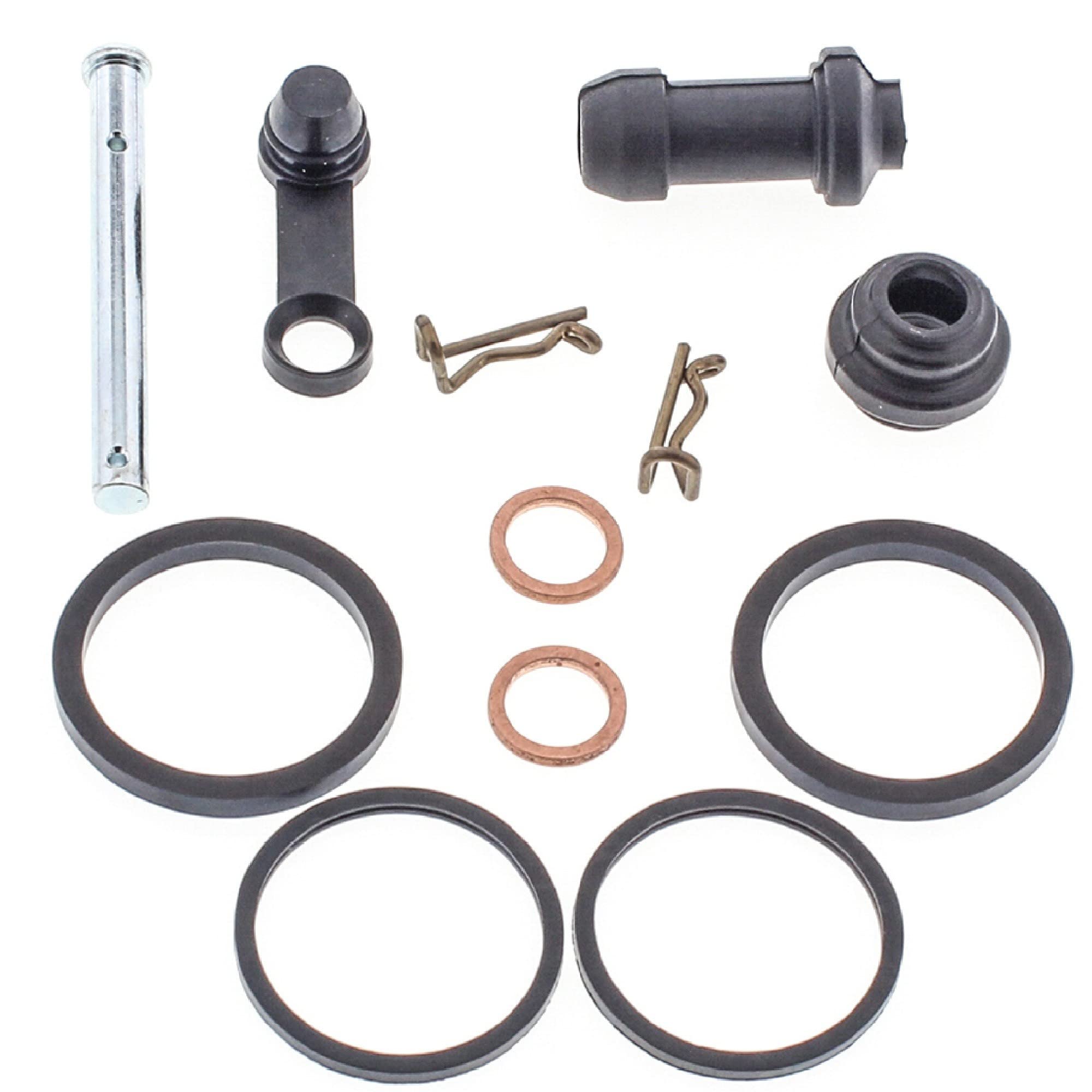 All Balls Racing 18-3047 Front Brake Caliper Rebuild Kit Compatible with/Replacement For Husaberg 450FE 2006-2008, 450FS-E 2006-2008