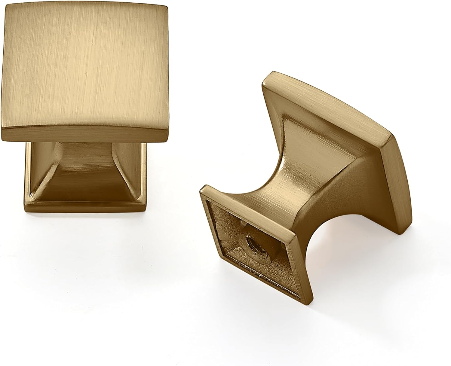 khtumeware 10 Pack 1 inch Champagne Bronze Knobs Drawer Knobs