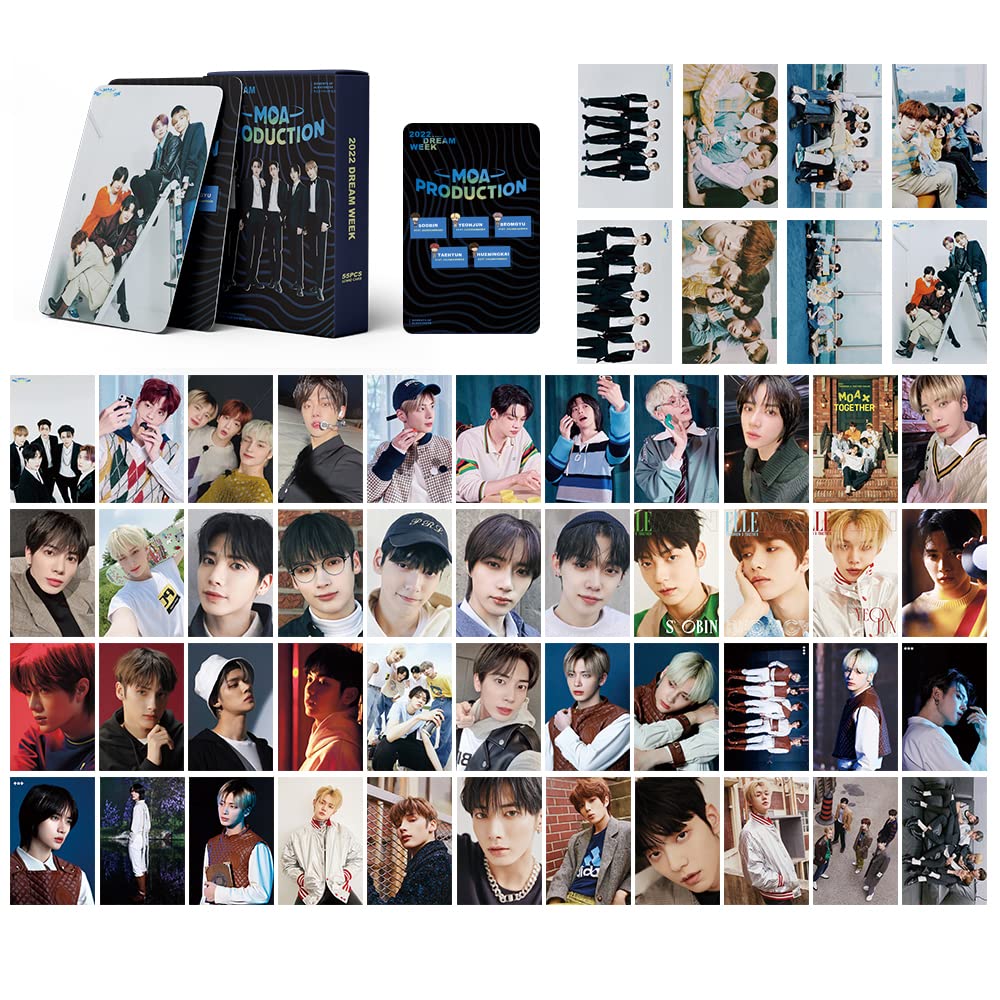 Kpop Tomorrow x Together Photocards 55pcs TXT Dream Week Cards for