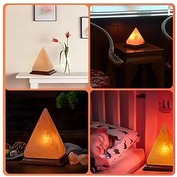 Amazon.co.jp : 陽光の道 ヒマラヤ岩塩ライト ピラミッド型