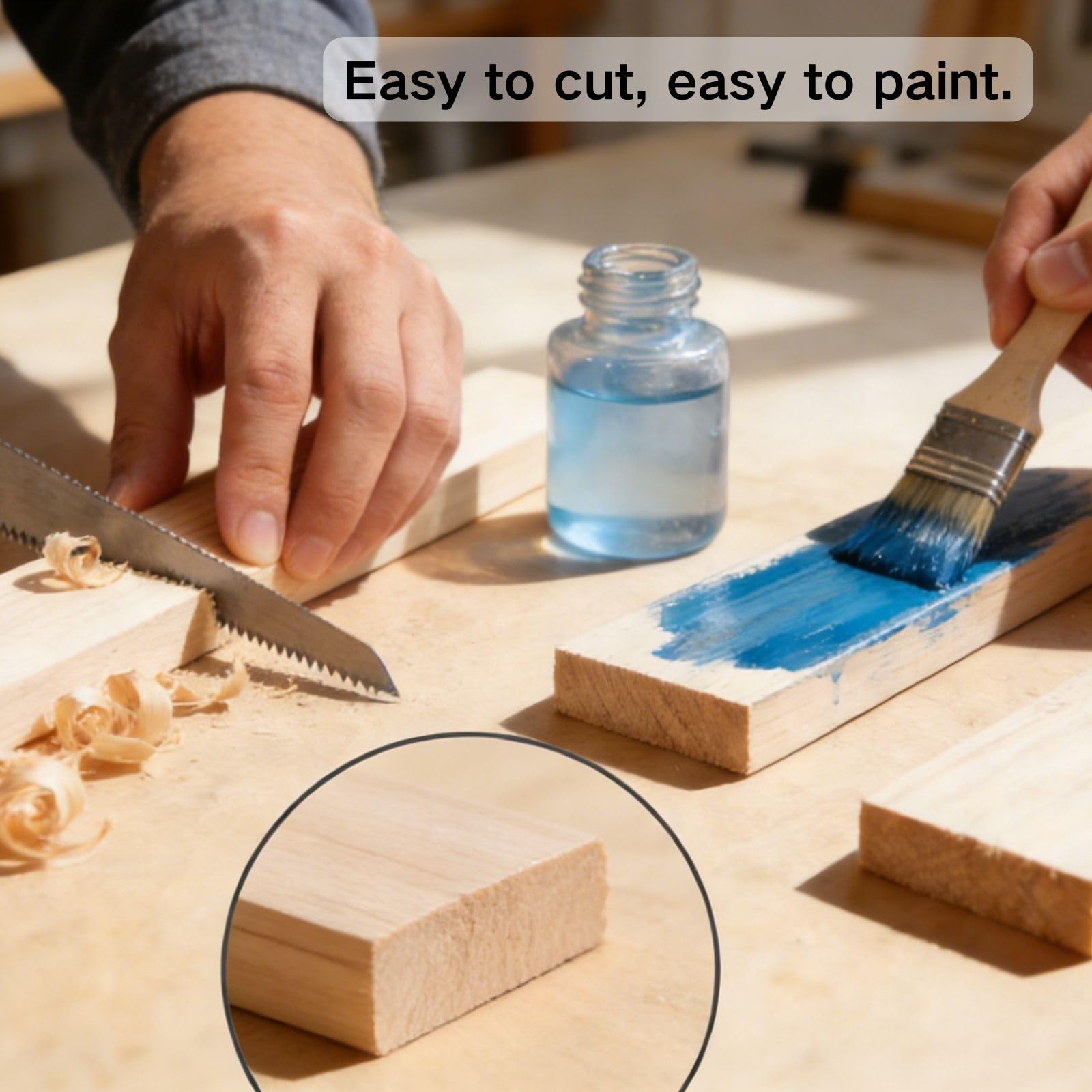 Unfinished Wood Strips - 15 Dowels 1/4x1x12 -8 Unfinished Wood Strips - 15 Dowels 1/4x1x12 -8