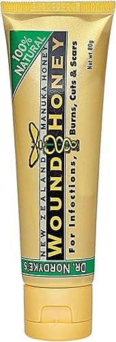 Dr Nordykes Wound Honey New Zealand Manuka Honey para infecciones quemaduras cortes y cicatrices 282oz