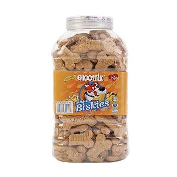 Choostix Biskies Real Chicken Dog Treat, 1 kg (Jar)