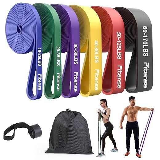 6-Level Resistance Bands Set