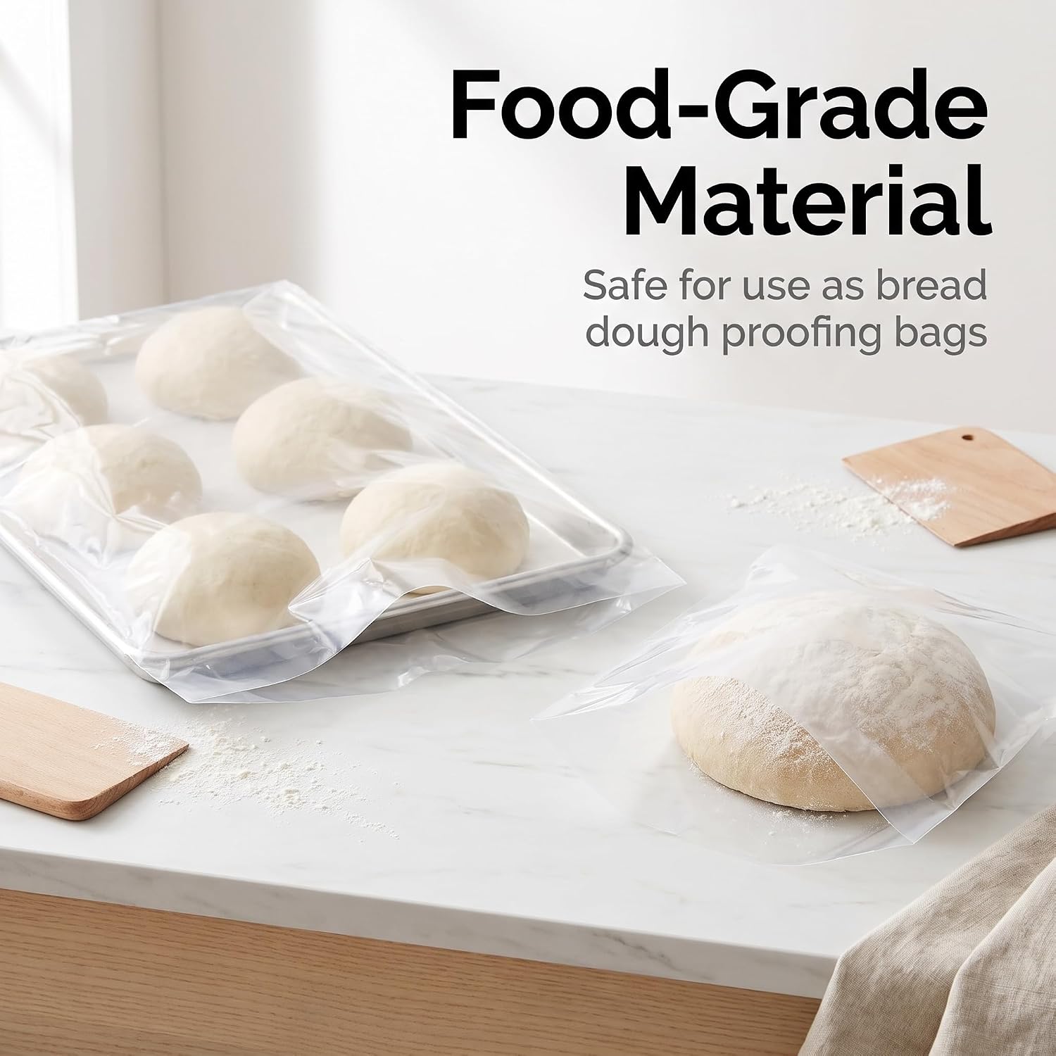 9" X 12" Open-End Flat Clear Poly Bags (1000 Count) - 1.1 Mil Plastic image 5
