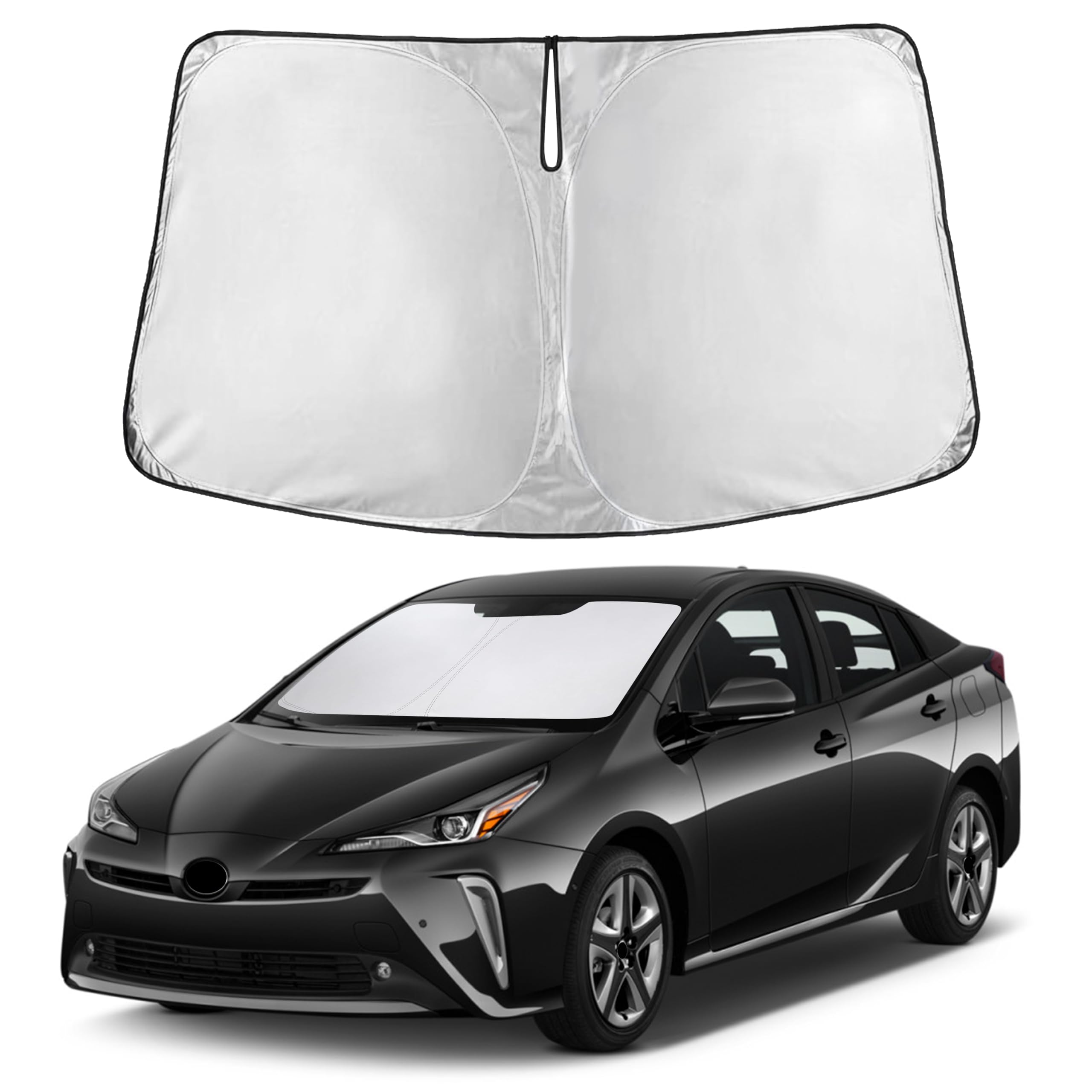 Autovir Windshields Sun Shade Fit for 2016-2021 2022 Toyota Prius Hatchback