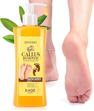 Foot Callus Remover Gel Kit Heel Exfoliator Dead Skin Remover Pedicure Foot Spa Products Set Home Pedicure Foot Care Spa Supplies for Rough, Dry, Cracked Skin Cracked Heel, Professional