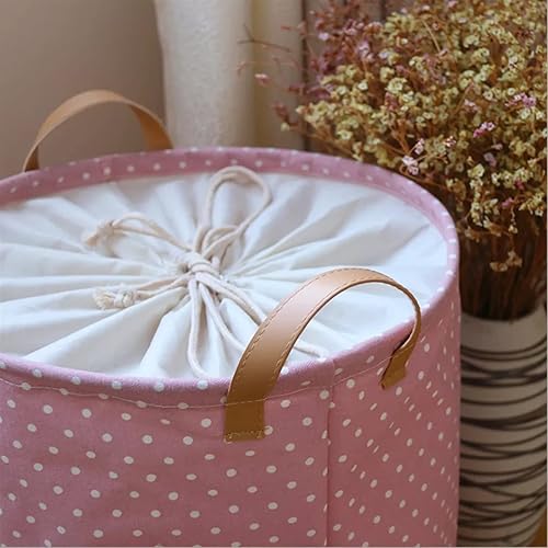 Miniatura 3 de JINBAR Laundrybasket Folding Drawstring Dirty Clothes Laundry Basket for Clothes Storage Bucket Laundry Storage Box (Color  Purple)